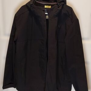 Xersion Black Windproof Water Resistant Jacket